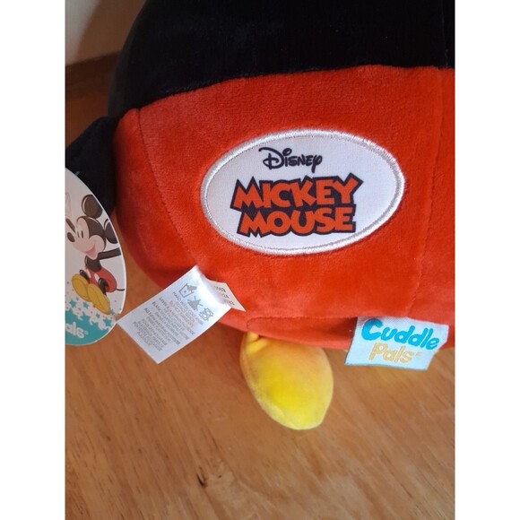 Disney 10" Mickey Mouse Cuddle Pals Super Soft Stuffed Animal Plush Toy - NEW - Picture 4 of 7